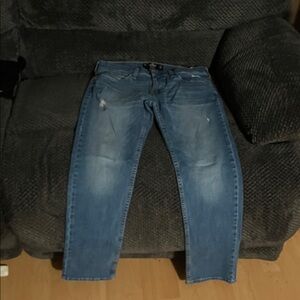 Hollister Women's Blue Flare Jeans